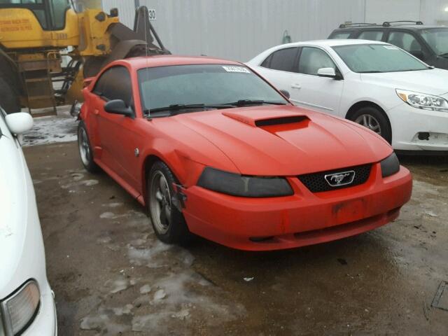 1FAFP42X04F115729 - 2004 FORD MUSTANG GT RED photo 1