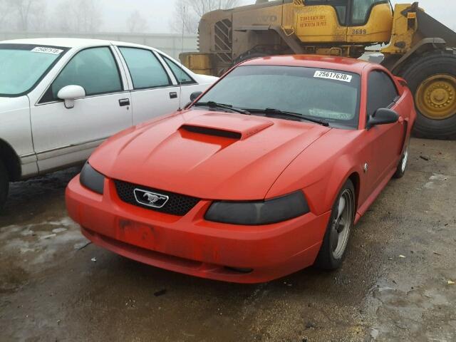 1FAFP42X04F115729 - 2004 FORD MUSTANG GT RED photo 2