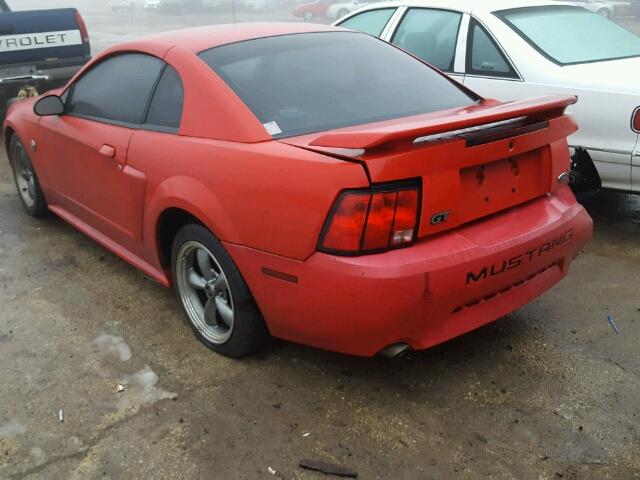 1FAFP42X04F115729 - 2004 FORD MUSTANG GT RED photo 3