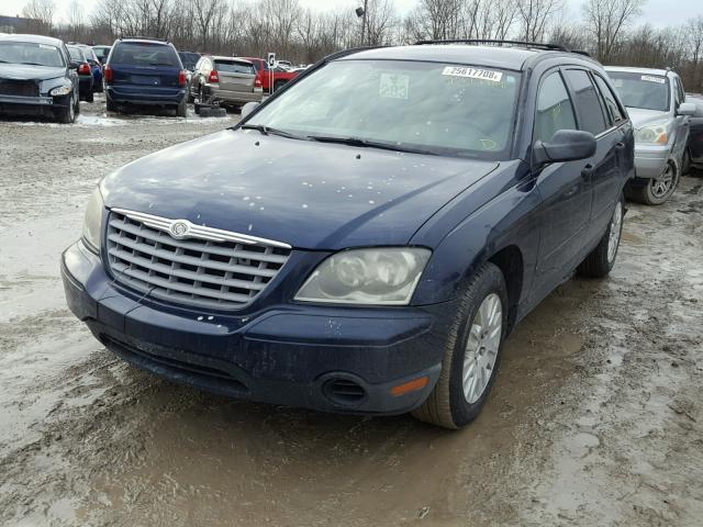 2C8GM48L45R427444 - 2005 CHRYSLER PACIFICA BLUE photo 2