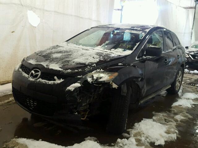 JM3ER29L580176632 - 2008 MAZDA CX-7 BLACK photo 2