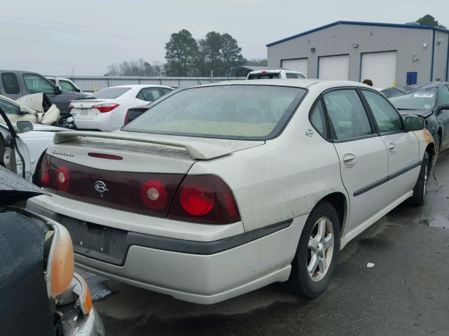 2G1WH52K039144102 - 2003 CHEVROLET IMPALA LS GRAY photo 4