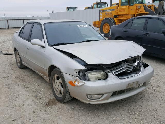 1NXBR12E21Z467911 - 2001 TOYOTA COROLLA CE GRAY photo 1