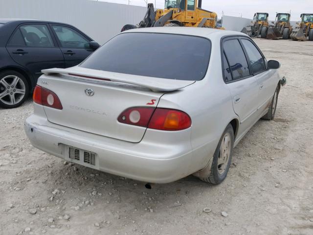 1NXBR12E21Z467911 - 2001 TOYOTA COROLLA CE GRAY photo 4