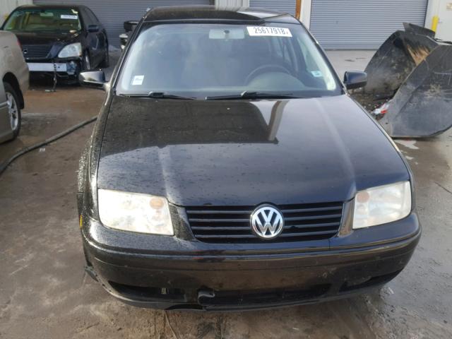 3VWRP69M83M184145 - 2003 VOLKSWAGEN JETTA GL T BLACK photo 9