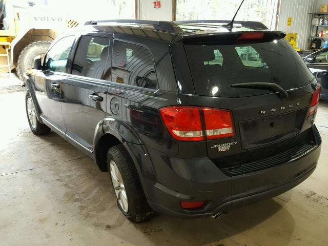 3C4PDCBG3DT587771 - 2013 DODGE JOURNEY SX BLACK photo 3