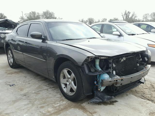 2B3CA4CV6AH177630 - 2010 DODGE CHARGER GRAY photo 1