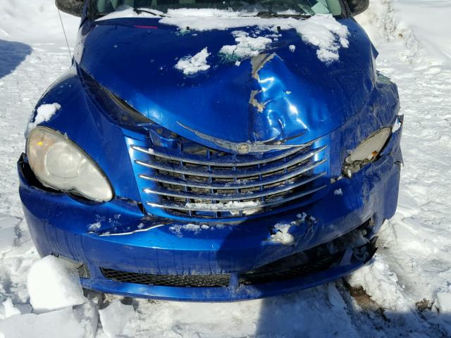 3A8FY68B96T372288 - 2006 CHRYSLER PT CRUISER BLUE photo 7