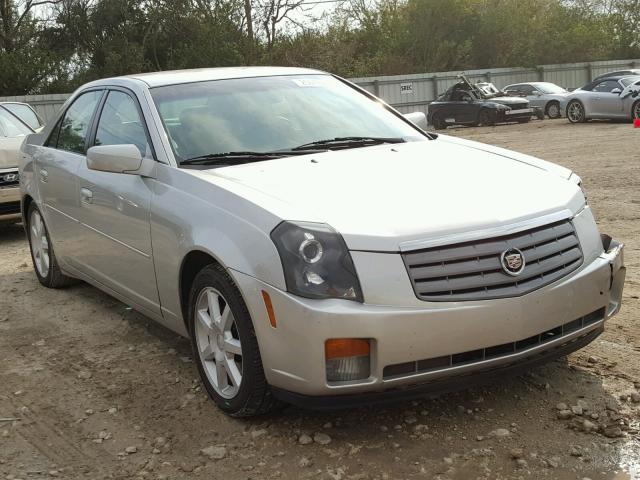 1G6DM577640131254 - 2004 CADILLAC CTS SILVER photo 1