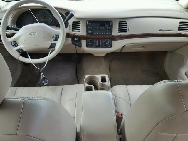 2G1WF55E029259096 - 2002 CHEVROLET IMPALA BROWN photo 9
