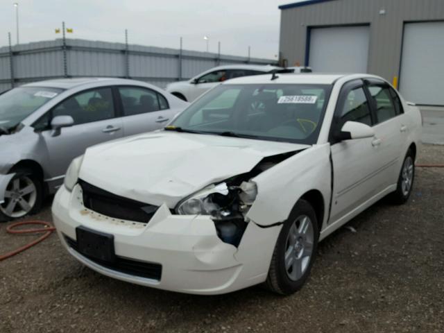 1G1ZT53886F190898 - 2006 CHEVROLET MALIBU LT WHITE photo 2