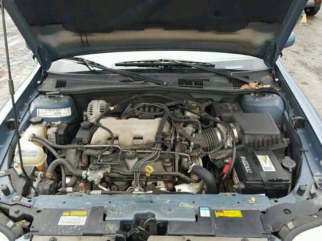 1G1ND52JXXY157231 - 1999 CHEVROLET MALIBU BLUE photo 7