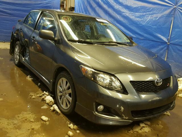 2T1BU4EE7AC495295 - 2010 TOYOTA COROLLA BA GRAY photo 1