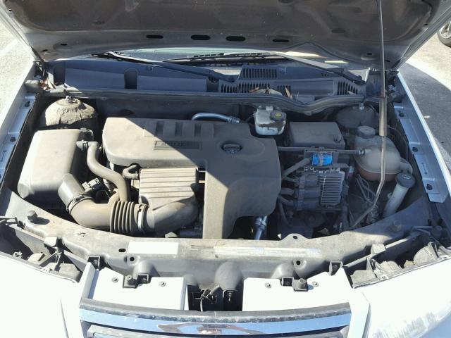 1G8AJ55F07Z189888 - 2007 SATURN ION LEVEL SILVER photo 7