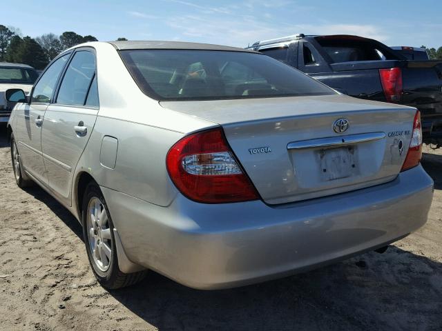 4T1BE32K73U235417 - 2003 TOYOTA CAMRY LE SILVER photo 3