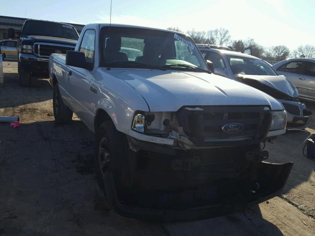 1FTKR1AD5APA38712 - 2010 FORD RANGER WHITE photo 1