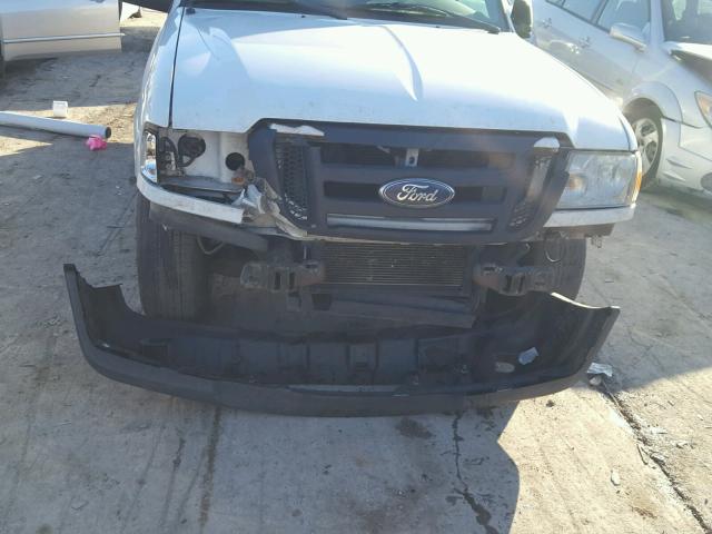 1FTKR1AD5APA38712 - 2010 FORD RANGER WHITE photo 9