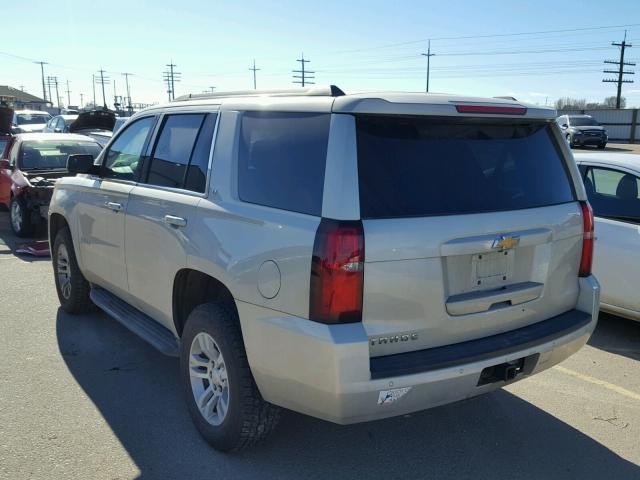 1GNSKBKC6FR161325 - 2015 CHEVROLET TAHOE K150 TAN photo 3