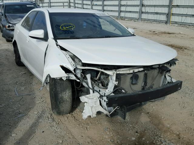 4T1BF1FK5CU532052 - 2012 TOYOTA CAMRY BASE WHITE photo 1