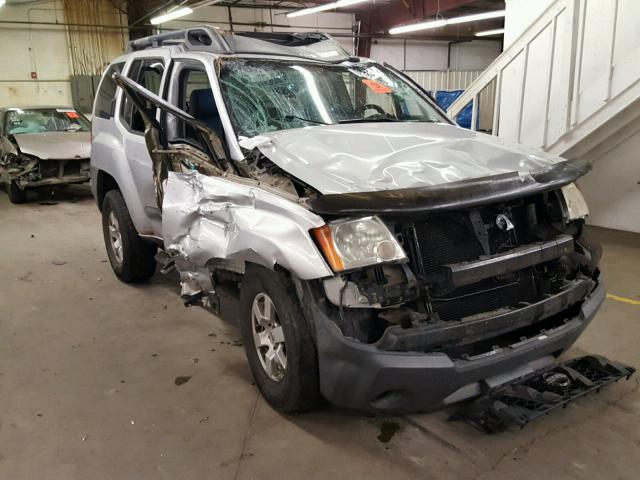 5N1AN08W75C649276 - 2005 NISSAN XTERRA OFF SILVER photo 1