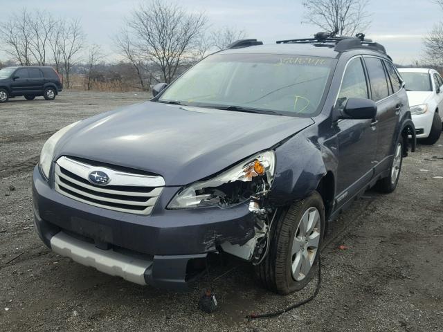 4S4BRBLC3B3358173 - 2011 SUBARU OUTBACK 2. GRAY photo 2