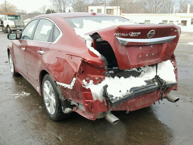 1N4AL3AP5FC588824 - 2015 NISSAN ALTIMA 2.5 RED photo 3