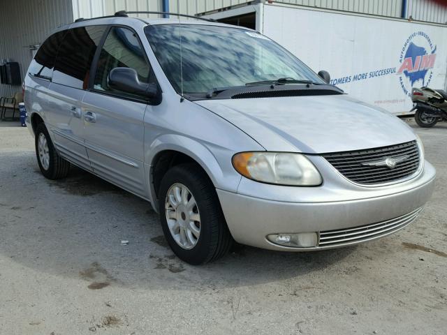 2C4GP54L13R136207 - 2003 CHRYSLER TOWN & COU SILVER photo 1