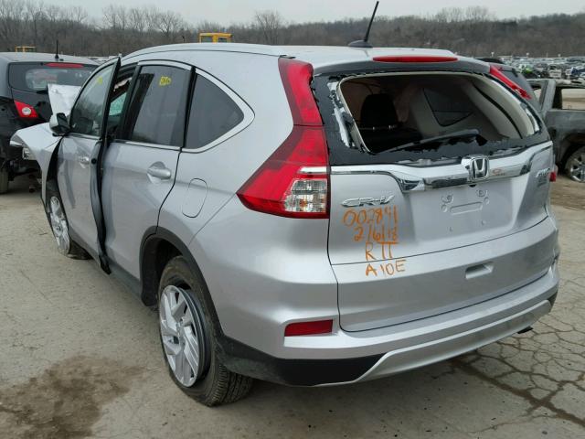 2HKRM4H70GH724000 - 2016 HONDA CR-V EXL SILVER photo 3