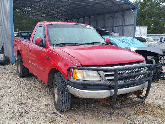 1FTZF1727YKA33449 - 2000 FORD F150 RED photo 1