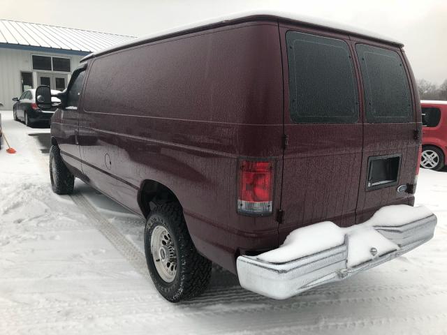 1FTSE34P96HA53938 - 2006 FORD ECONOLINE MAROON photo 3