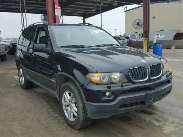 5UXFA13575LY02831 - 2005 BMW X5 3.0I BLACK photo 1