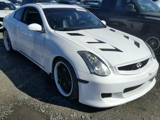 JNKCV54E25M427521 - 2005 INFINITI G35 WHITE photo 1