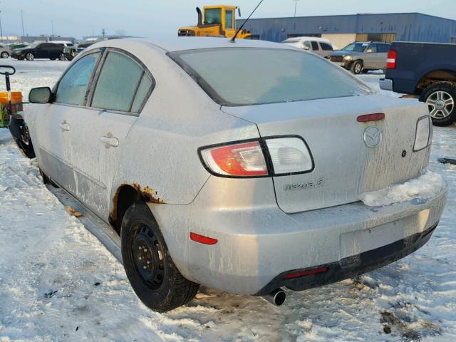 JM1BK12F461415819 - 2006 MAZDA 3 I SILVER photo 3