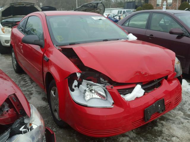 1G1AK18FX87232727 - 2008 CHEVROLET COBALT LS RED photo 1