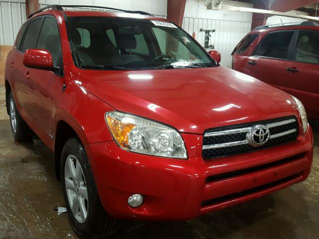 JTMBD31VX66015250 - 2006 TOYOTA RAV4 LIMIT RED photo 1