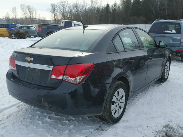 1G1PA5SG6D7295176 - 2013 CHEVROLET CRUZE LS BLACK photo 4