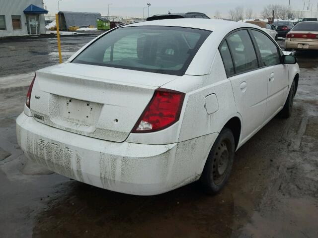 1G8AJ55F67Z185358 - 2007 SATURN ION LEVEL თეთრი ფოტო 4