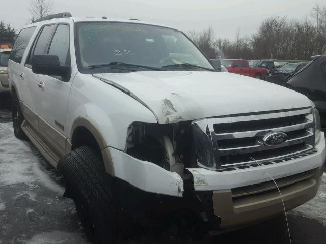 1FMFK17527LA19049 - 2007 FORD EXPEDITION WHITE photo 1