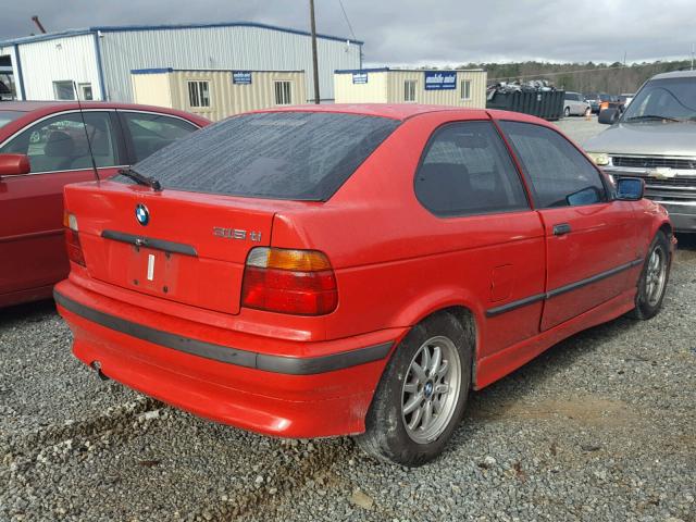 WBACG7325TAS95641 - 1996 BMW 318 TI RED photo 4