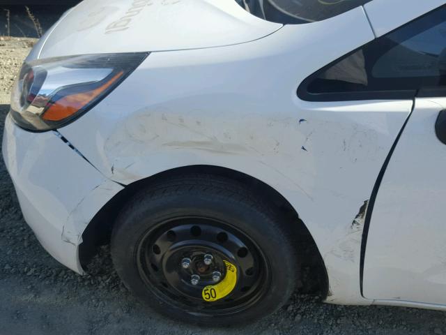 KNADM4A38F6507172 - 2015 KIA RIO LX Սպիտակ լուսանկար 9