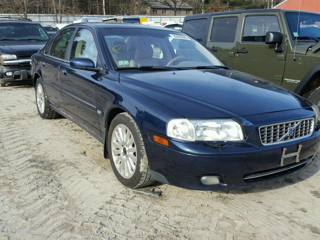 YV1TS91Z241352970 - 2004 VOLVO S80 T6 BLUE photo 1