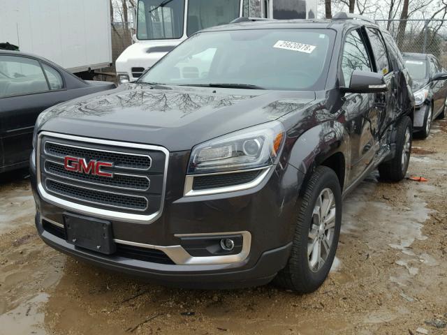 1GKKVRKD9FJ355335 - 2015 GMC ACADIA SLT შავი ფოტო 2