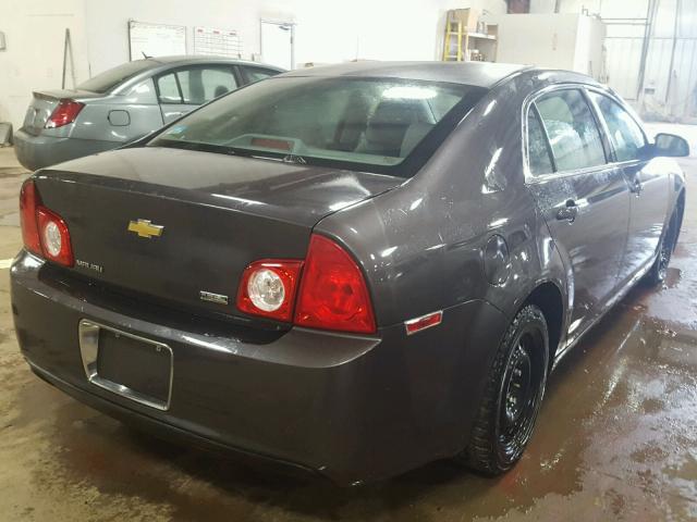 1G1ZA5E04AF287375 - 2010 CHEVROLET MALIBU LS GRAY photo 4