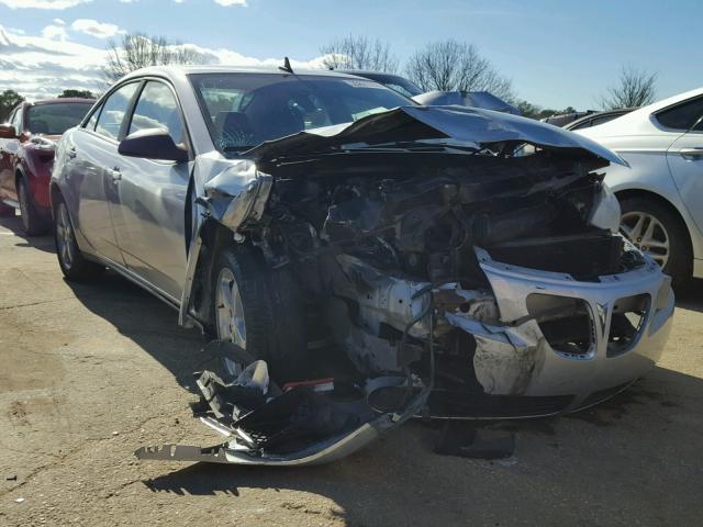 1G2ZH57N094106750 - 2009 PONTIAC G6 GT SILVER photo 1