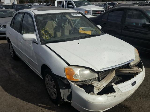 2HGES267X3H519364 - 2003 HONDA CIVIC EX WHITE photo 1