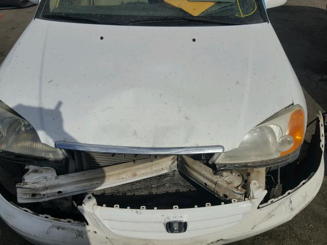 2HGES267X3H519364 - 2003 HONDA CIVIC EX თეთრი ფოტო 7