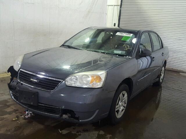 1G1ZS58F97F256032 - 2007 CHEVROLET MALIBU LS GRAY photo 2