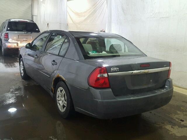 1G1ZS58F97F256032 - 2007 CHEVROLET MALIBU LS GRAY photo 3