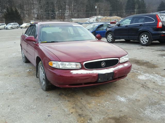 2G4WS52JX41312761 - 2004 BUICK CENTURY CU BURGUNDY photo 1