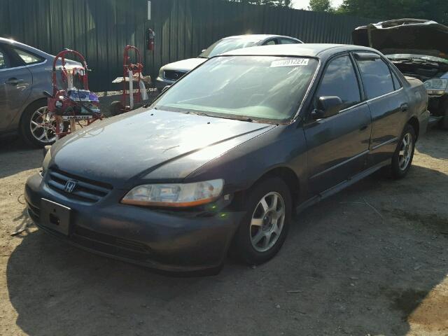 JHMCG66551C004333 - 2001 HONDA ACCORD LX BLACK photo 2